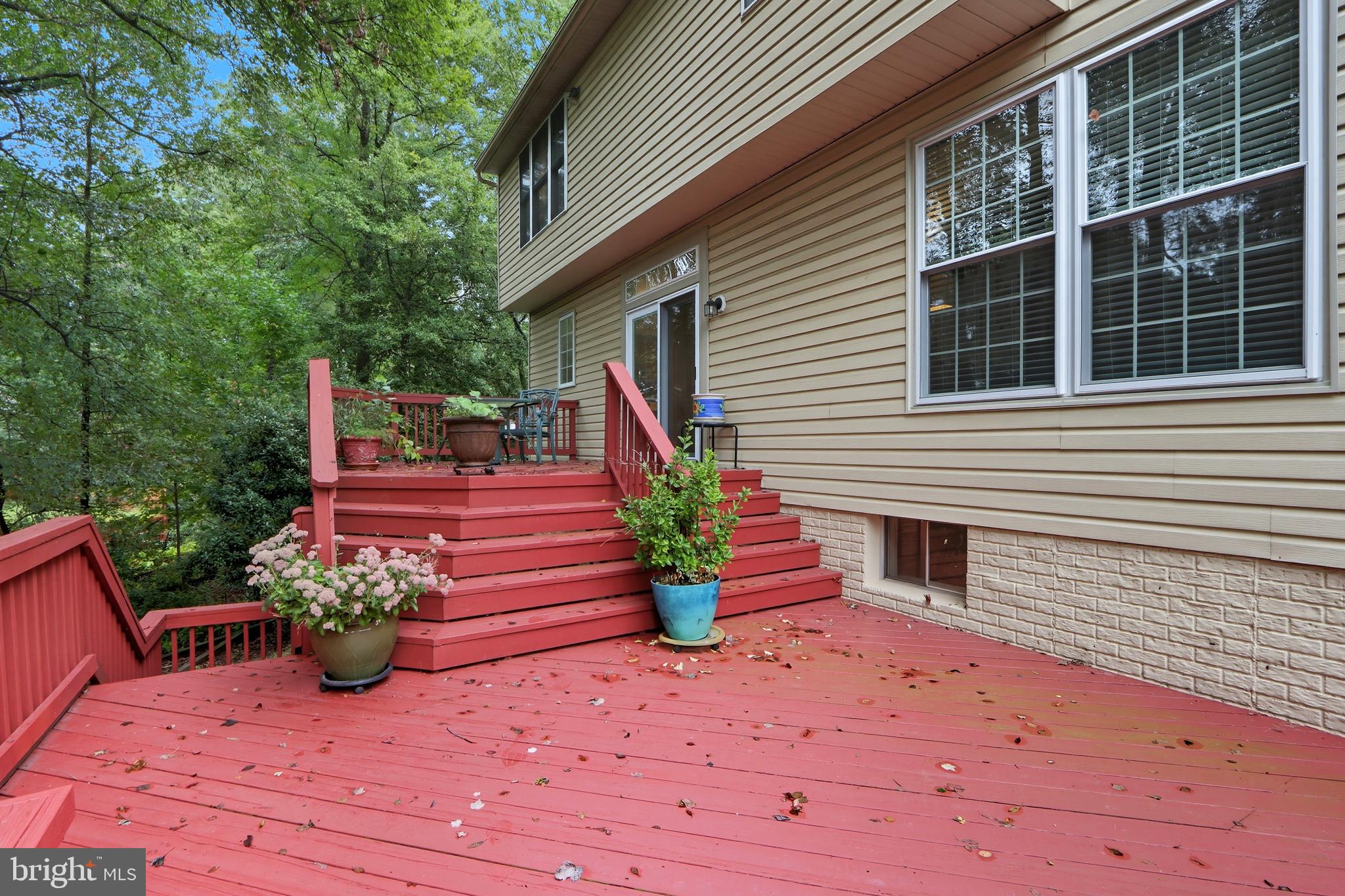 1552 Ringe Drive Severn, MD 21144 - Photo 4 of 10 Rear Exterior Deck