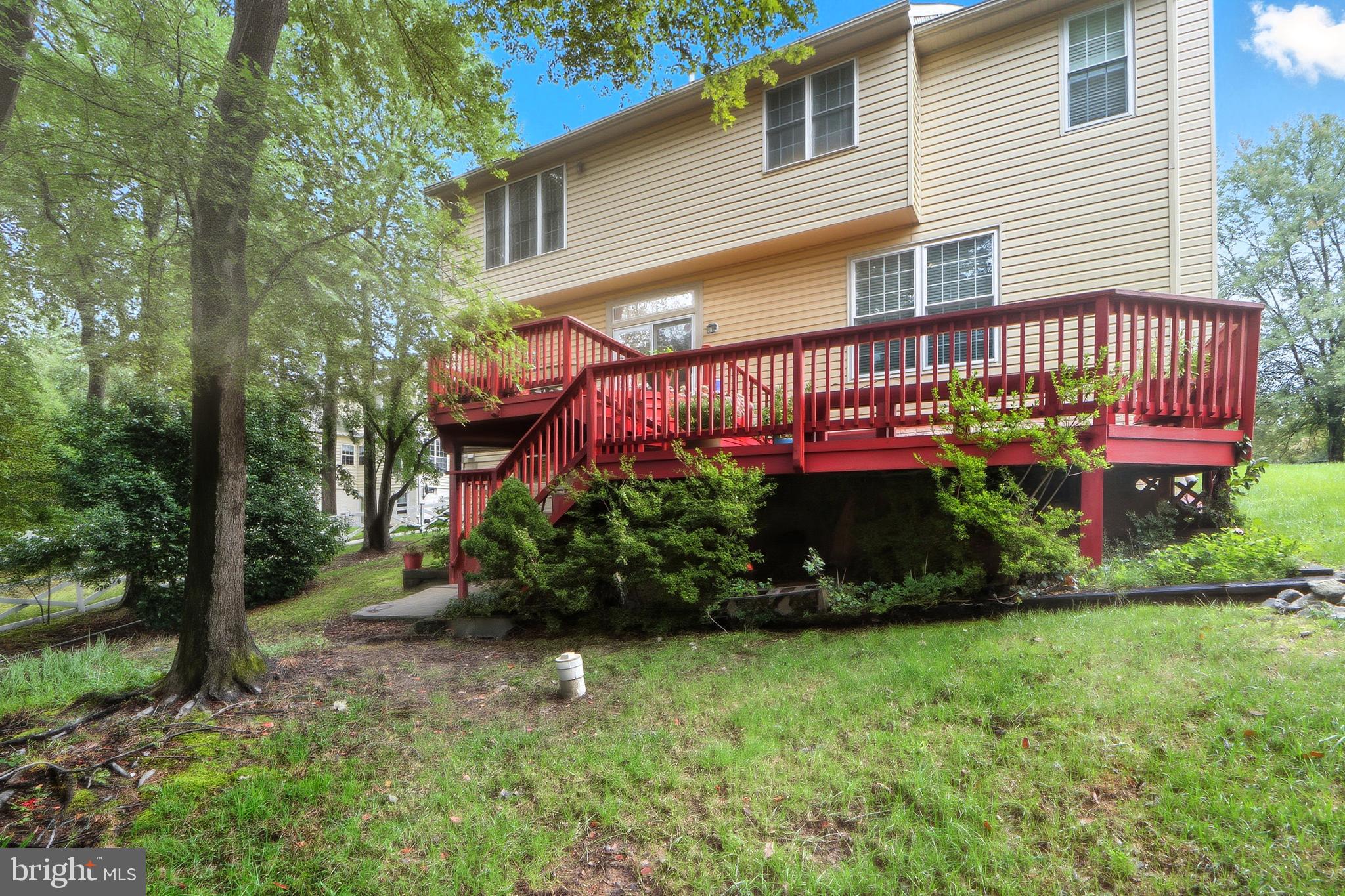 1552 Ringe Drive Severn, MD 21144 - Photo 5 of 10 Rear Exterior Deck