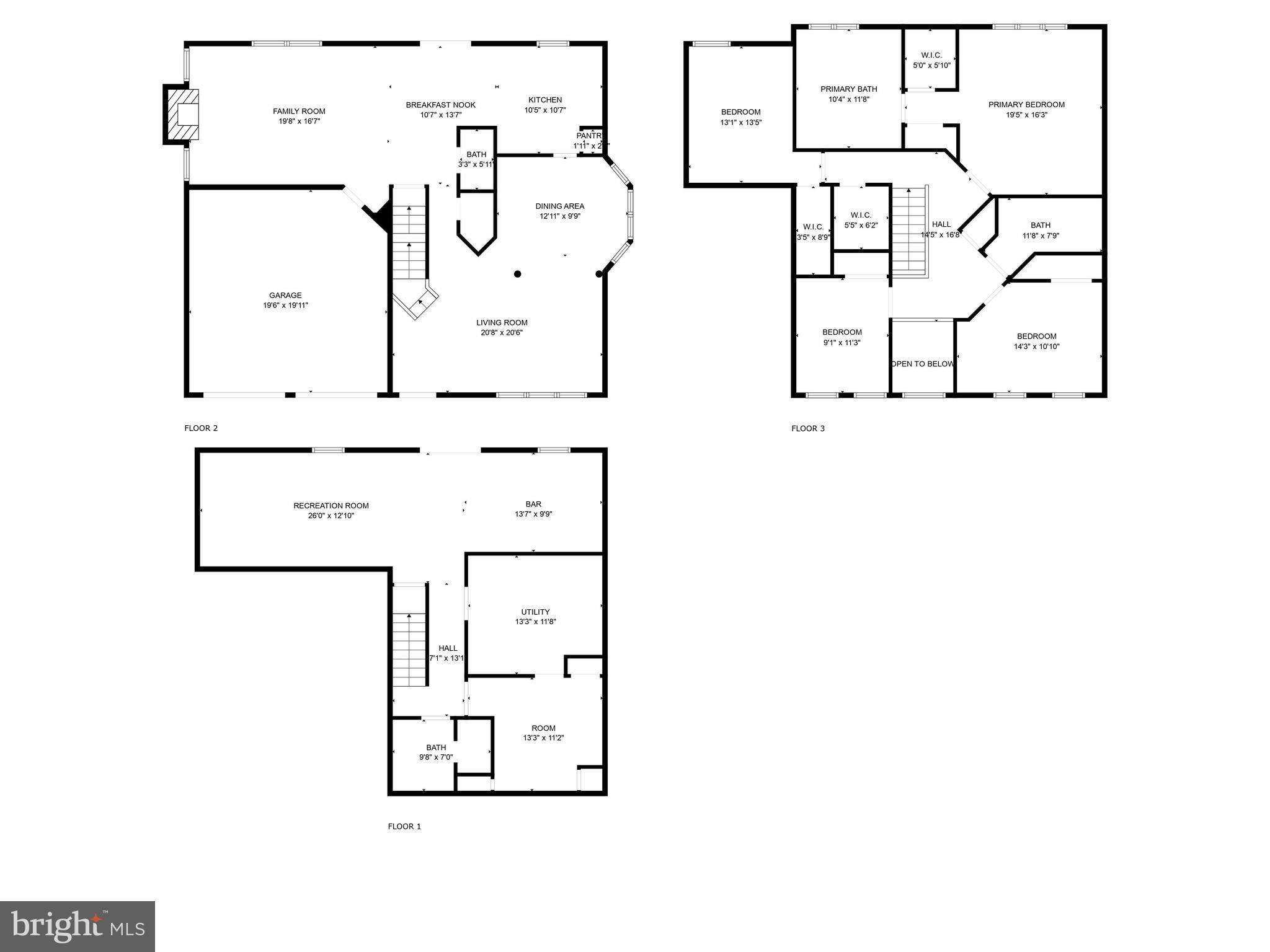 1552 Ringe Drive Severn, MD 21144 - Photo 10 of 10 Consolidated Floor Plans