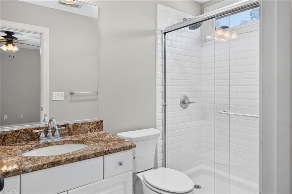 6096 Royster Road Greensboro, NC 27455 - Photo 37 of 50 Ensuite Bath for 4th Bedroom on 2nd level