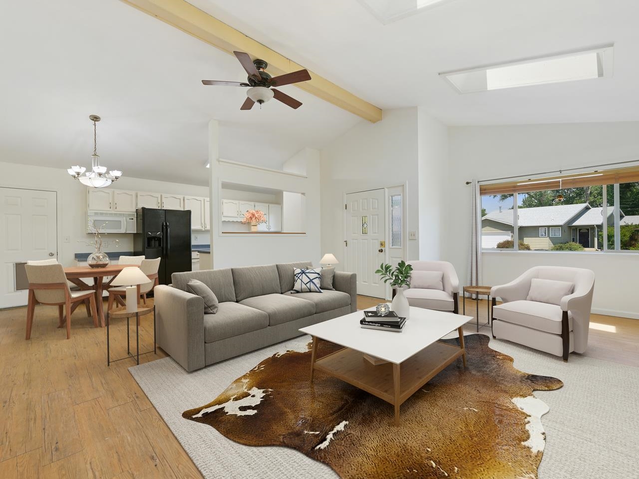 160 Sunset Drive Fruita, CO 81521 - Photo 3 of 22 a living room with furniture and a fireplace