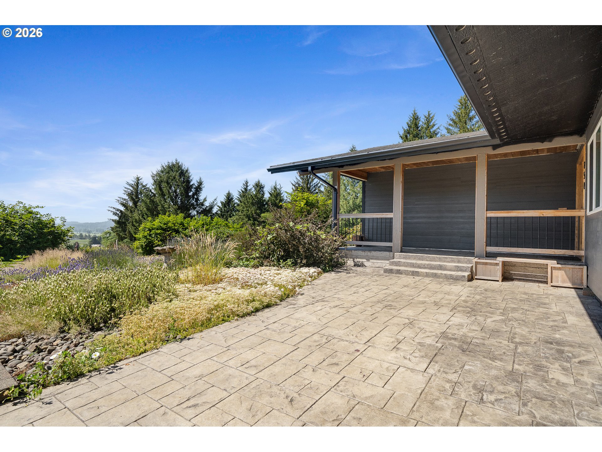 850 Hodgdon Road Tillamook, OR 97141 - Photo 30 of 43 a view of a backyard