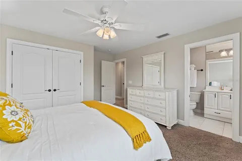 a view of a garden with a bench