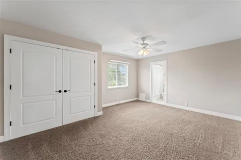 an aerial view of a city with ocean view