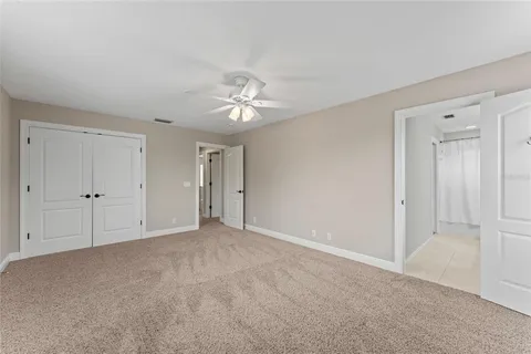 an aerial view of multiple houses