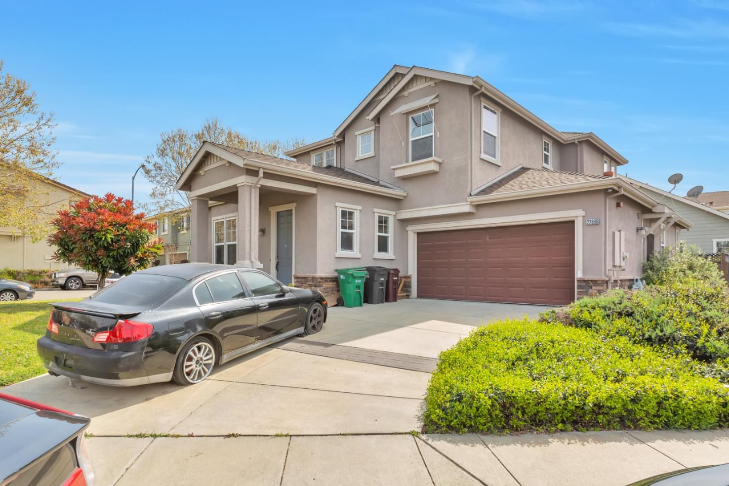 22860 Mono Street Hayward, CA 94541 - Photo 2 of 26 a front view of a house with a garage