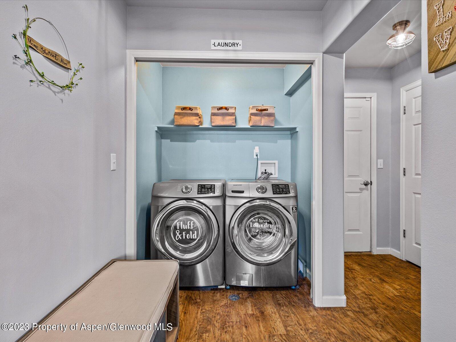 1562 Anvil View Avenue Rifle, CO 81650 - Photo 22 of 26 a view of bathroom with washer and dryer