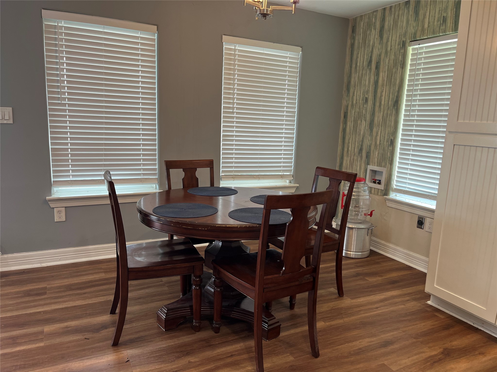 21511 Rio Villa Drive Houston, TX 77049 - Photo 27 of 45 a view of a dining room with furniture and wooden floor