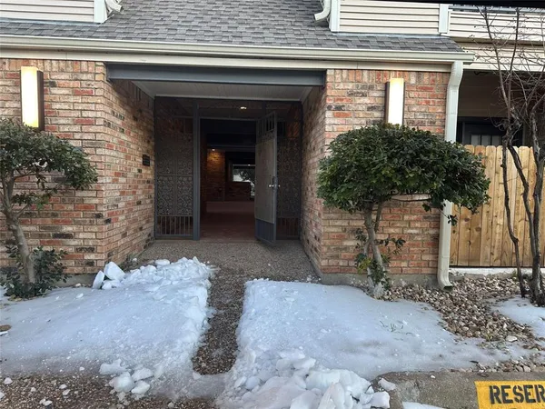 a view of a front door of the house