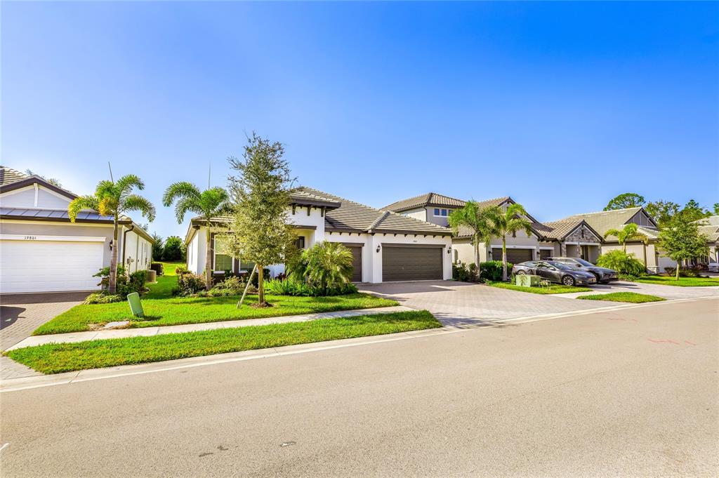 19803 Bridgetown Loop Venice, FL 34293 - Photo 44 of 51 a front view of a house with a yard and trees