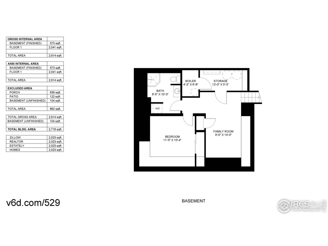 710 Tanager Road Estes Park, CO 80517 - Photo 43 of 43 Basement floor plans.