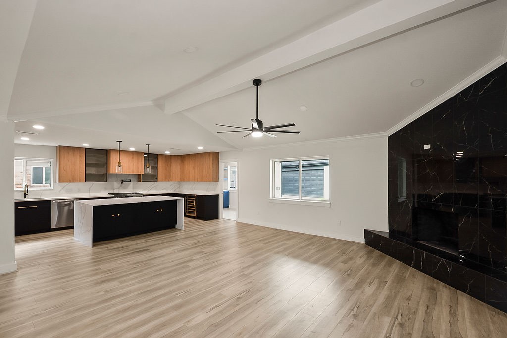 6106 Rutherglenn Drive Houston, TX 77096 - Photo 6 of 41 Open living and kitchen layout designed for comfortable everyday living and entertaining.