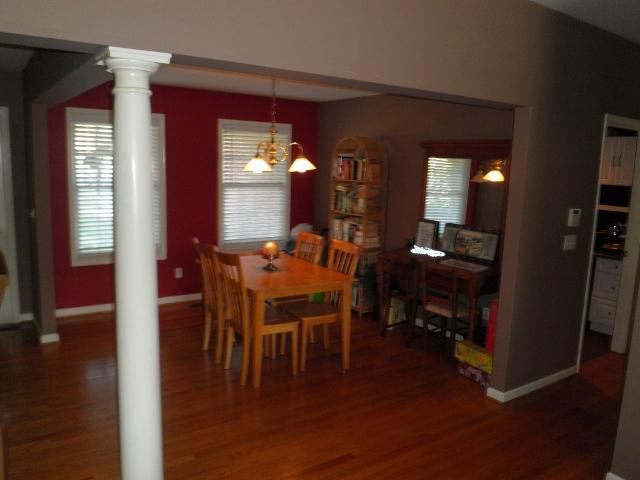 Formal dining room.