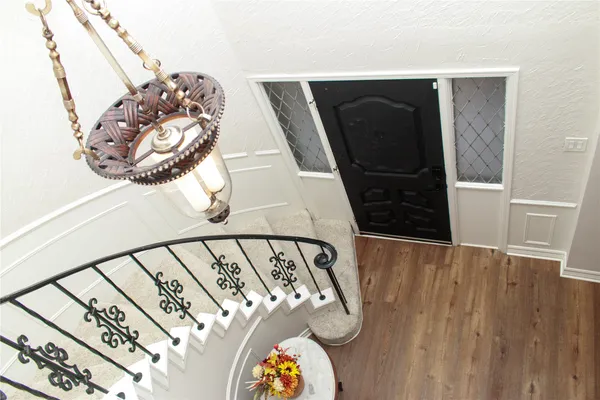 a view of a entryway