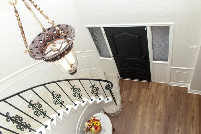 a view of a entryway