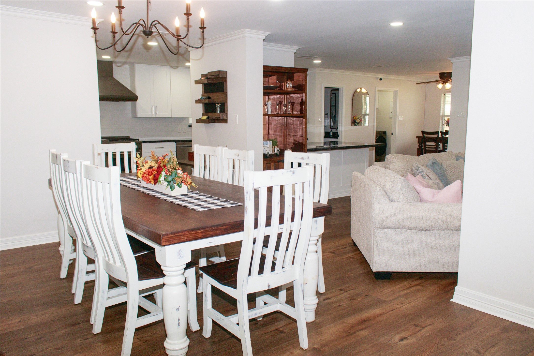 7510 Ralick Court Spring, TX 77379 - Photo 16 of 44 a view of a dining room with furniture and wooden floor