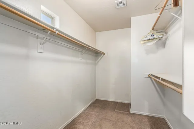 a view of walk in closet