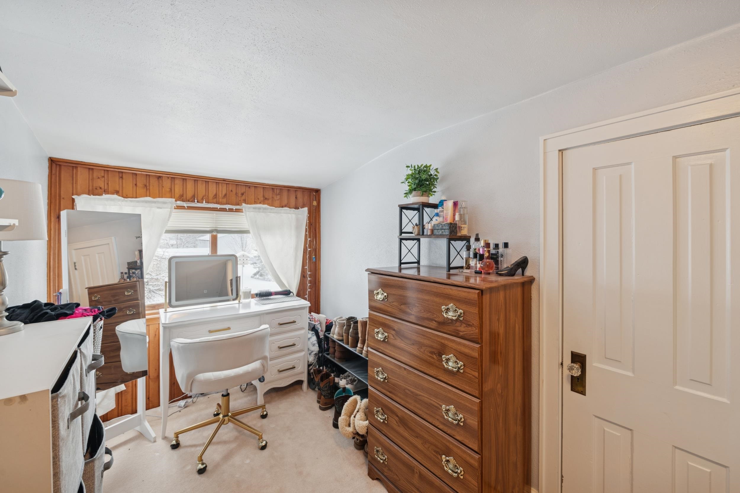220 5th Avenue West Washburn, WI 54891 - Photo 16 of 38 Office space featuring lofted ceiling and light colored carpet