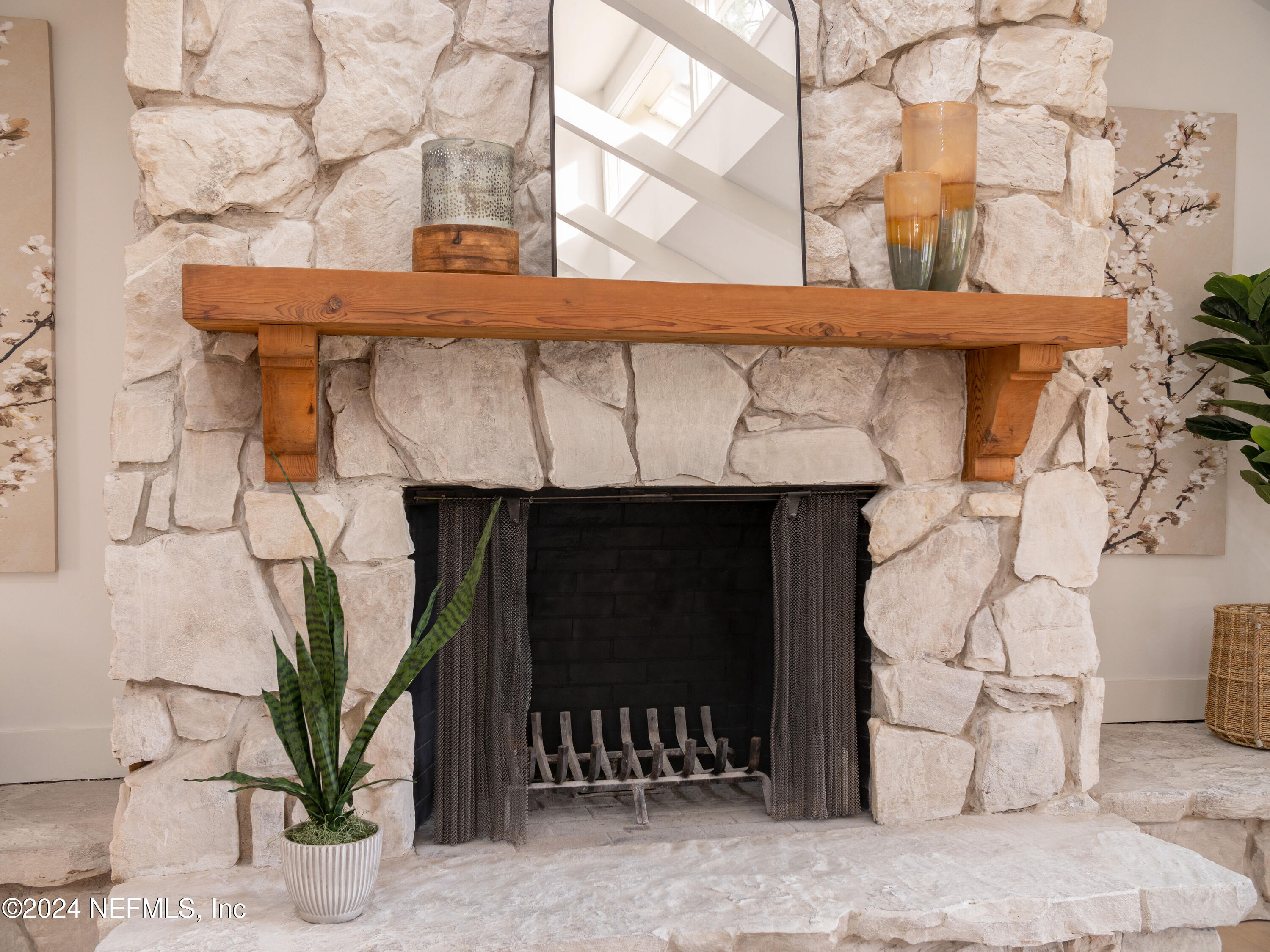 7834 Hunters Grove Road Jacksonville, FL 32256 - Photo 13 of 101 Wood burning fireplace