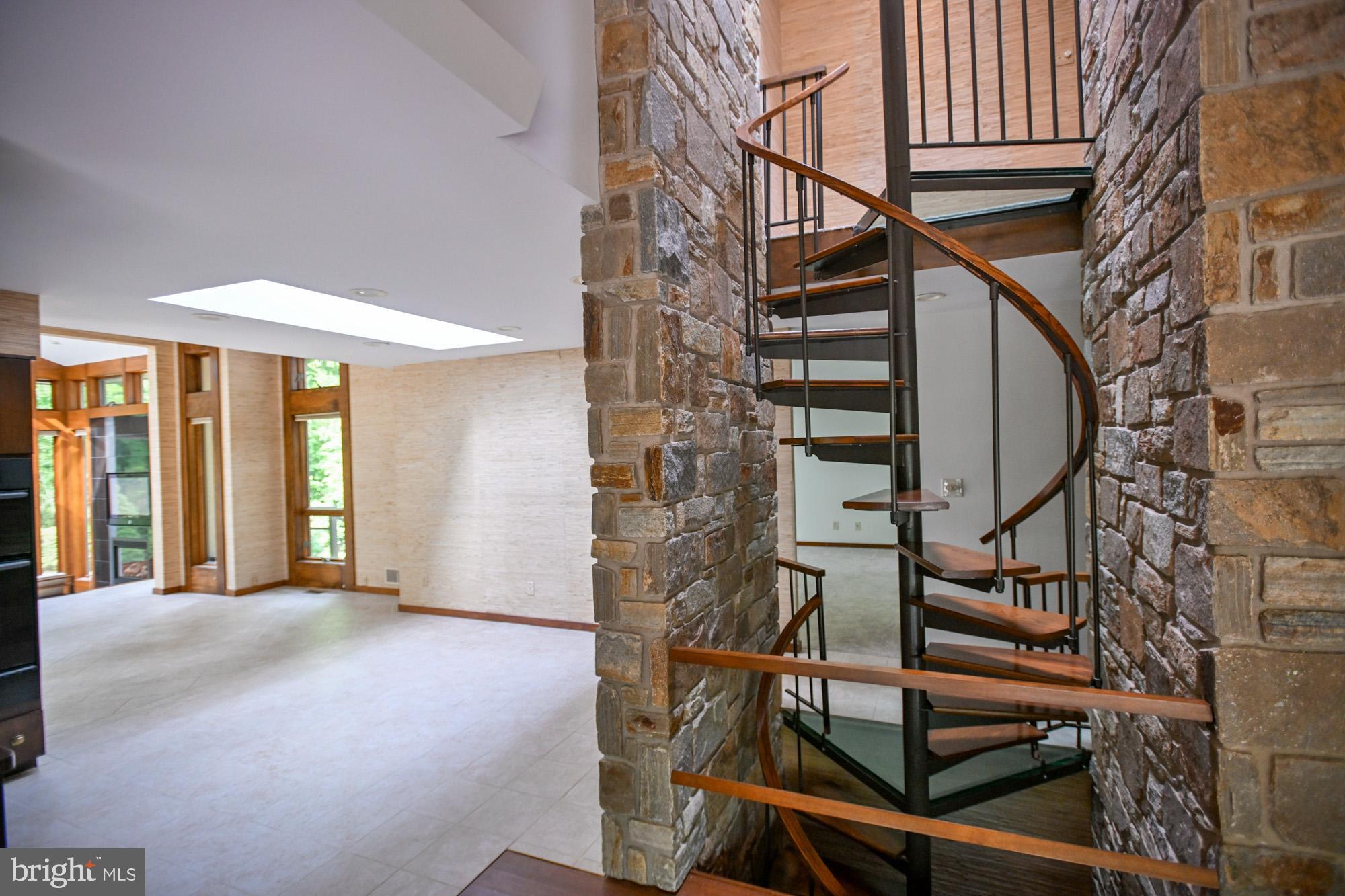 2404 Laurel Bush Road Abingdon, MD 21009 - Photo 59 of 82 Spiral staircase to upper and lower floors