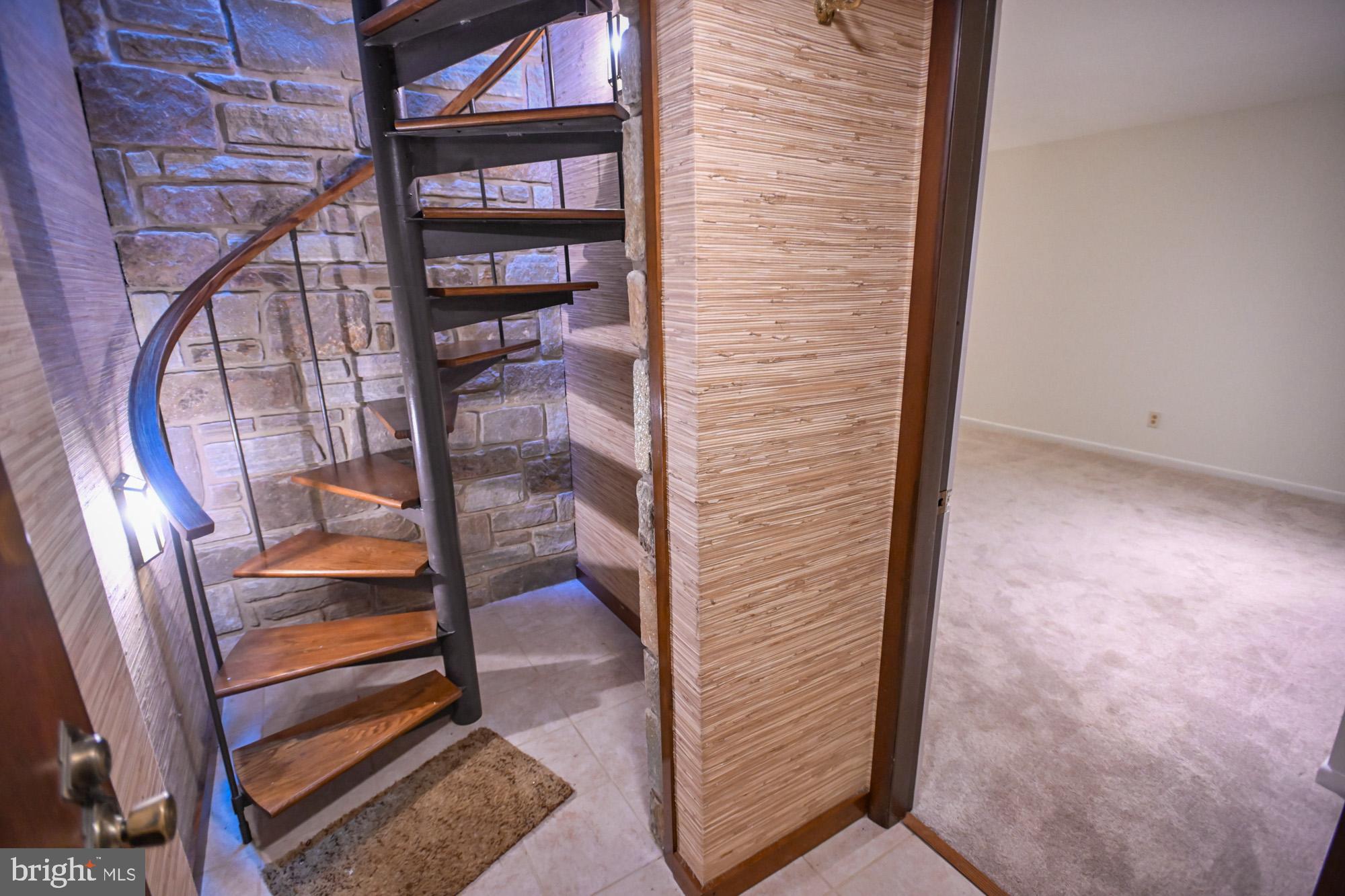 2404 Laurel Bush Road Abingdon, MD 21009 - Photo 64 of 82 Spiral staircase to Lower Level