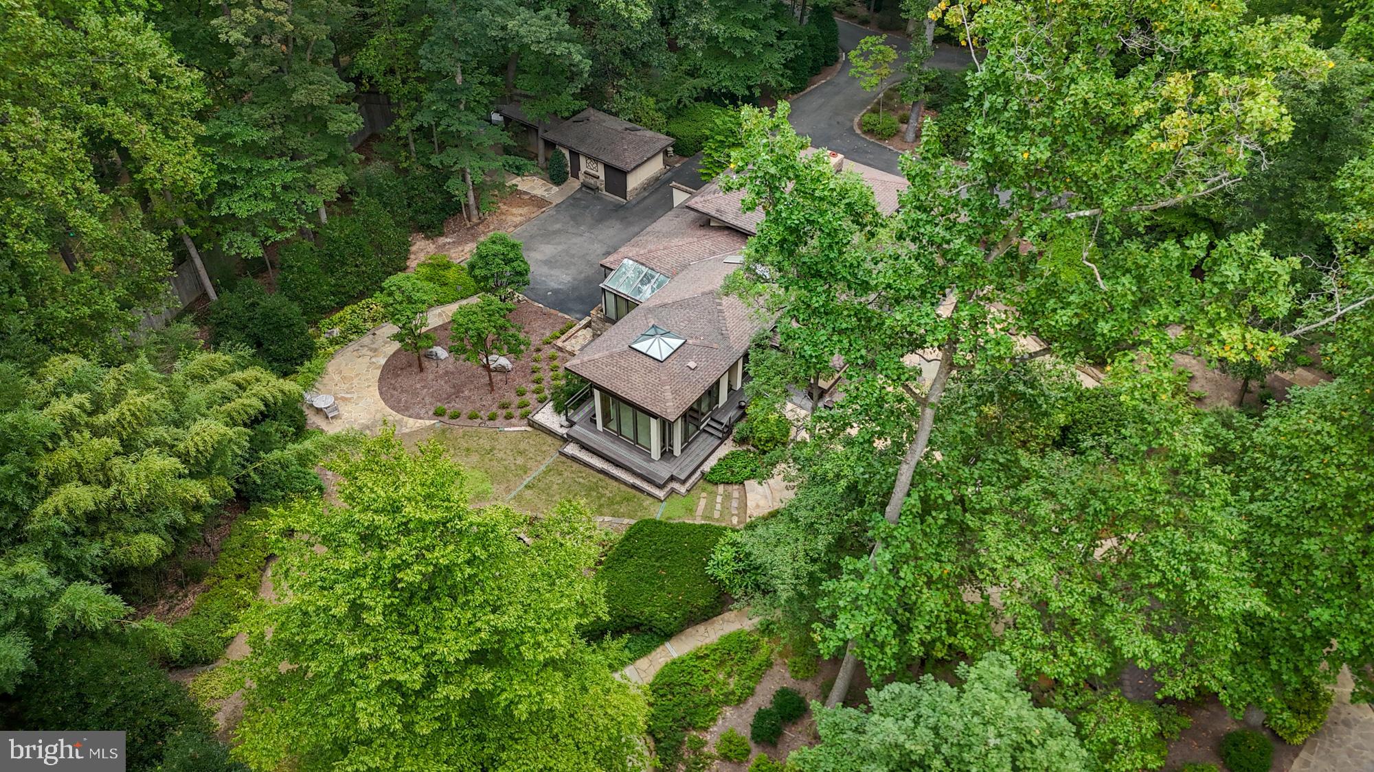 2404 Laurel Bush Road Abingdon, MD 21009 - Photo 10 of 82 Aerial view of Sunroom and gardens