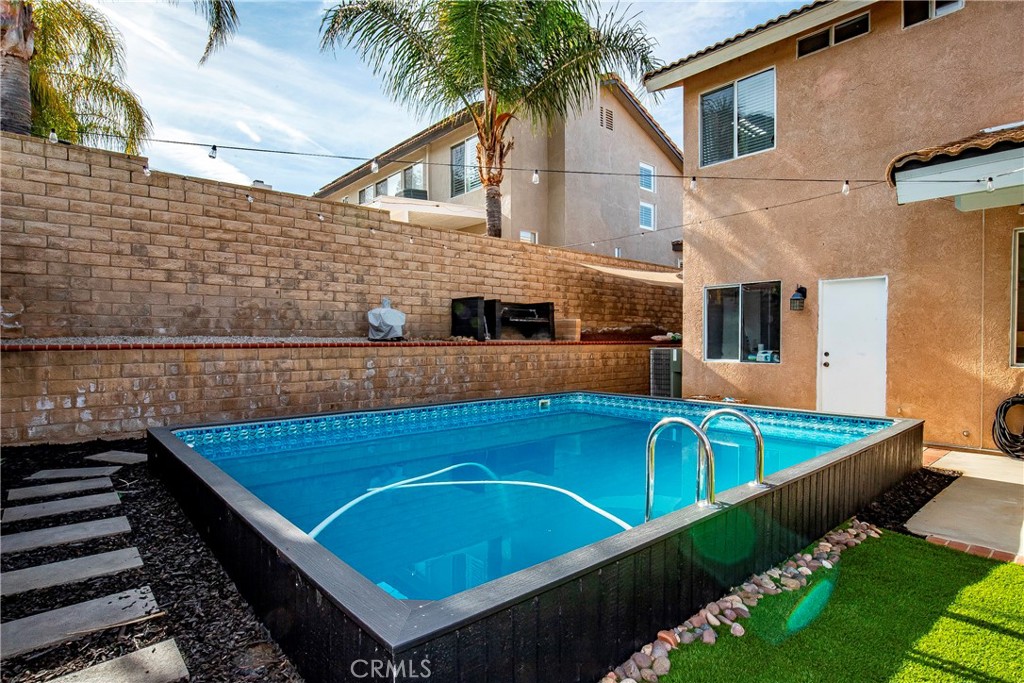 28630 Oak Valley Road Castaic, CA 91384 - Photo 41 of 54 a view of a pool with chairs