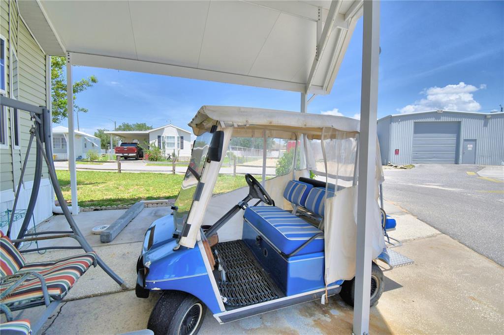 251 Patterson Road, Unit I58 Haines City, FL 33844 - Photo 5 of 52 a view of living room with patio furniture and a potted plant