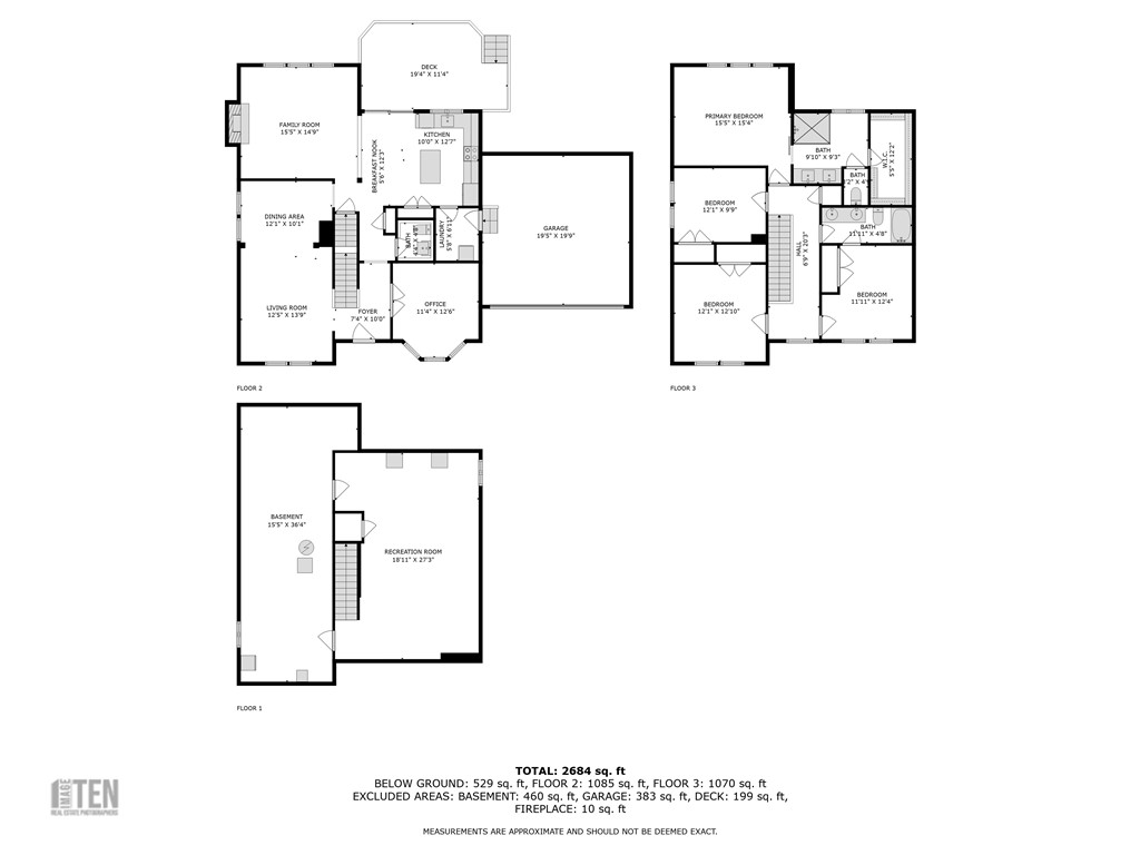 305 Castle Rocks Road Warwick, RI 02886 - Photo 44 of 47 Floor 1, 2 & Basement