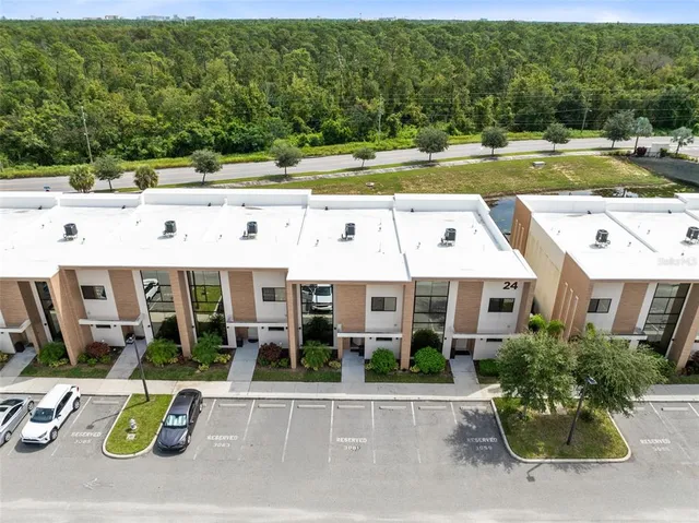 front view of a brick house