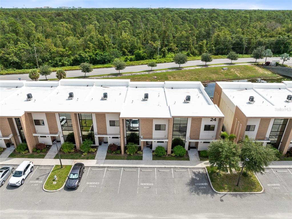 3061 Rockefeller Way Kissimmee, FL 34747 - Photo 35 of 38 an aerial view of a house with a swimming pool