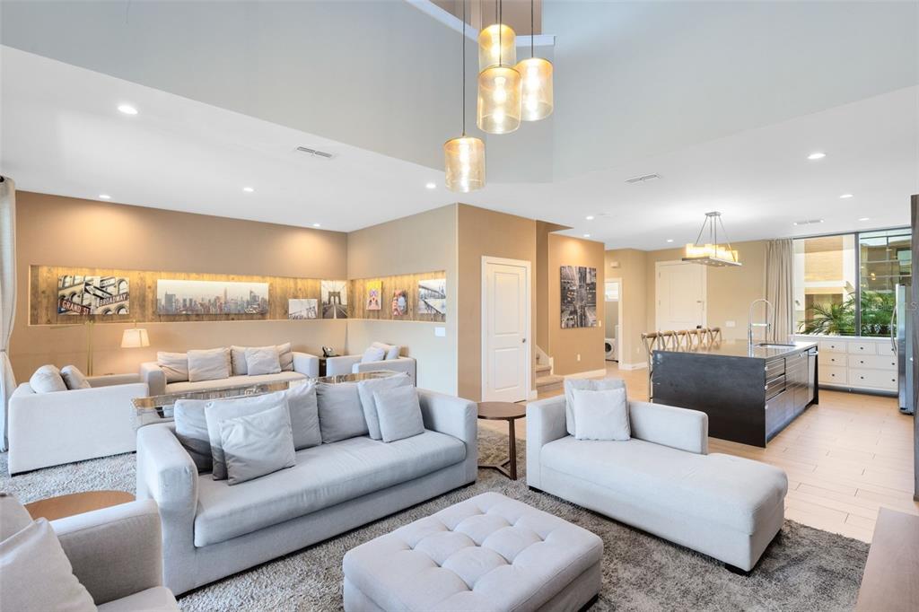 3061 Rockefeller Way Kissimmee, FL 34747 - Photo 6 of 38 a living room with furniture and a large window