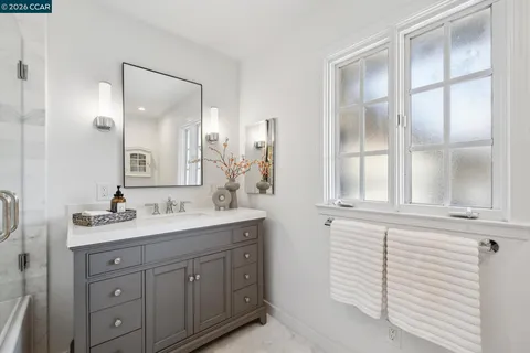 a wooden box filled with plants and plants