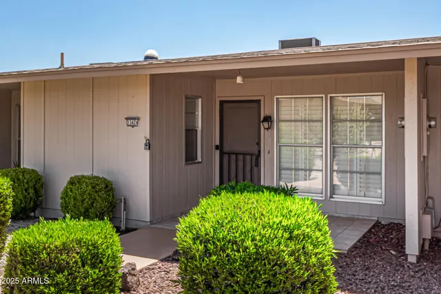 front view of a house