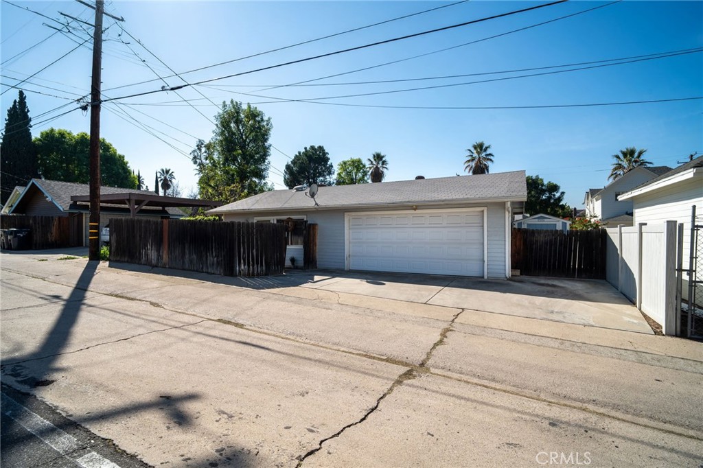 509 South 4th Street Redlands, CA 92373 - Photo 30 of 33 Alley access of oversized garage