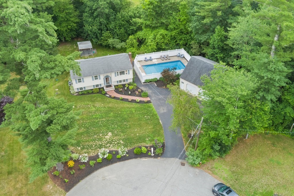 56 Cedarcrest Road Hanover, MA 02339 - Photo 2 of 26 an aerial view of a house with a yard