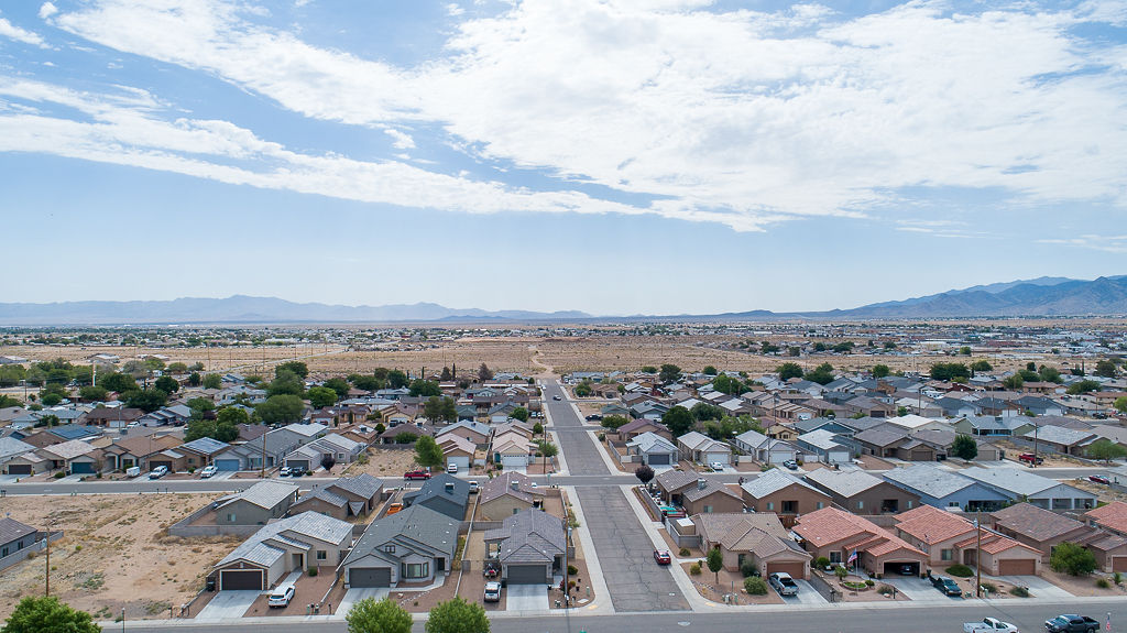 3690 North Kenneth Road Kingman, AZ 86409 - Photo 36 of 44 Drone View From Above The Home