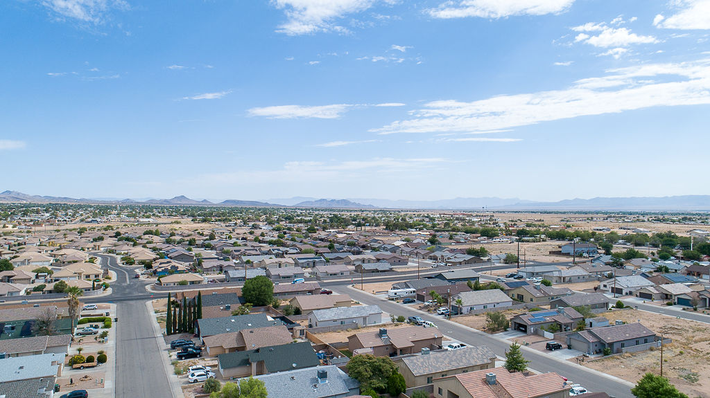 3690 North Kenneth Road Kingman, AZ 86409 - Photo 37 of 44 Drone View From Above The Home