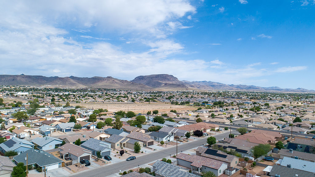 3690 North Kenneth Road Kingman, AZ 86409 - Photo 38 of 44 Drone View From Above The Home