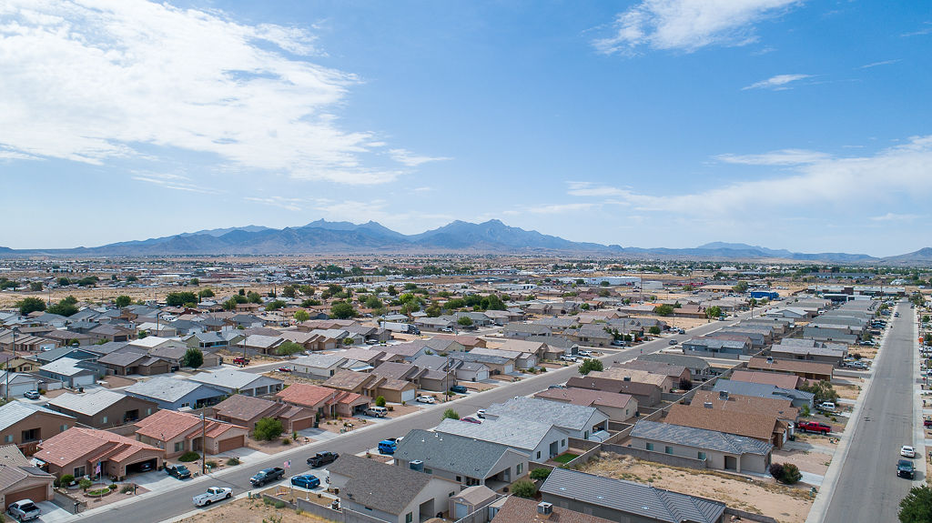 3690 North Kenneth Road Kingman, AZ 86409 - Photo 40 of 44 Drone View From Above The Home