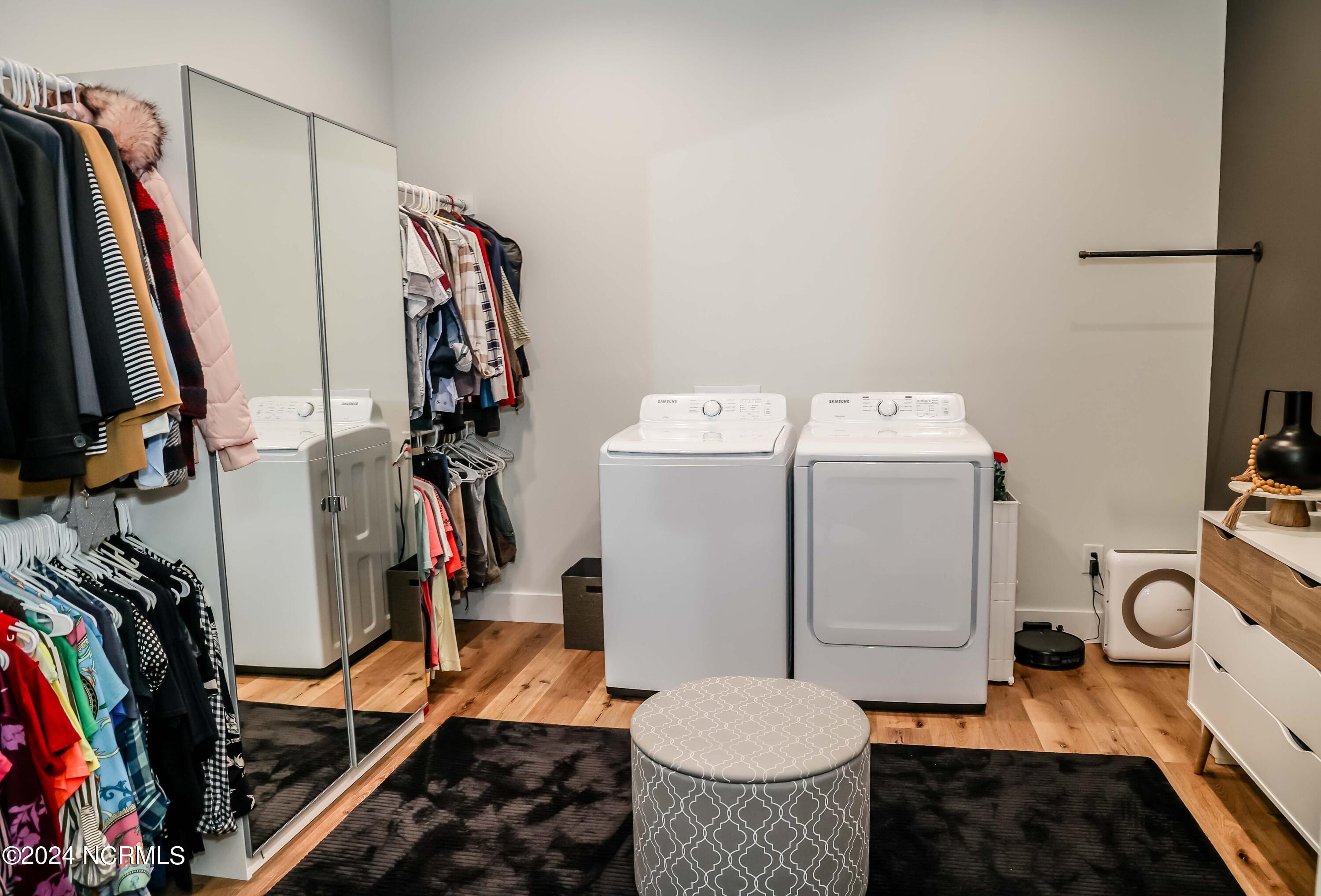 125 Kelly Road Pinehurst, NC 28374 - Photo 27 of 52 Room size walk in closet with washer / dryer