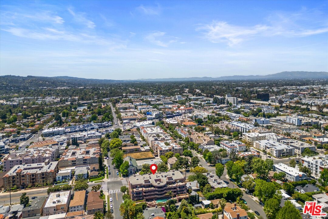 4310 Cahuenga Boulevard, Unit 304 Toluca Lake, CA 91602 - Photo 33 of 35 an aerial view of a city