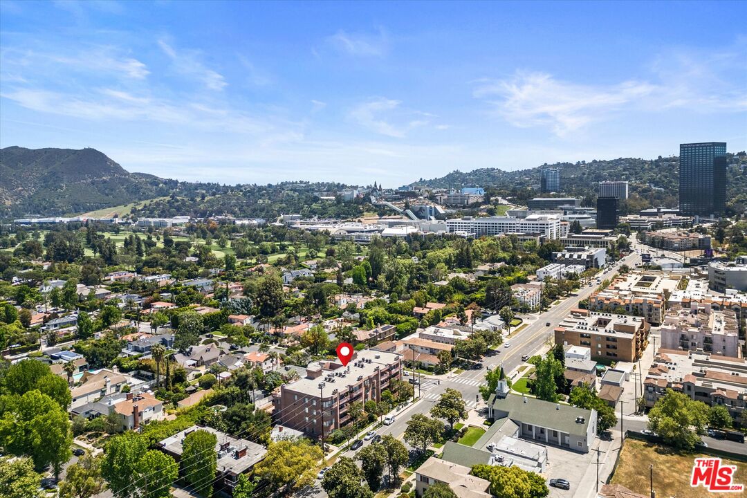 4310 Cahuenga Boulevard, Unit 304 Toluca Lake, CA 91602 - Photo 35 of 35 an aerial view of a city