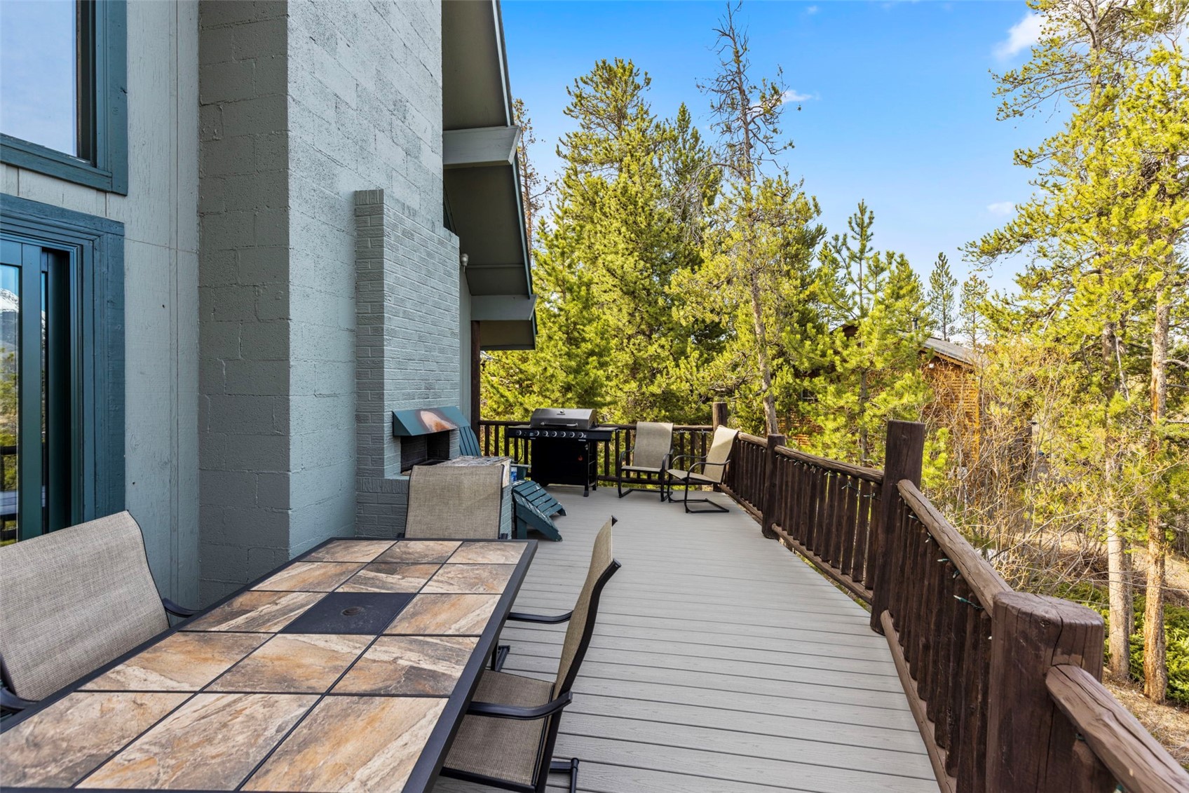 79 Forest Canyon Road Dillon, CO 80435 - Photo 21 of 50 Deck with area for grilling