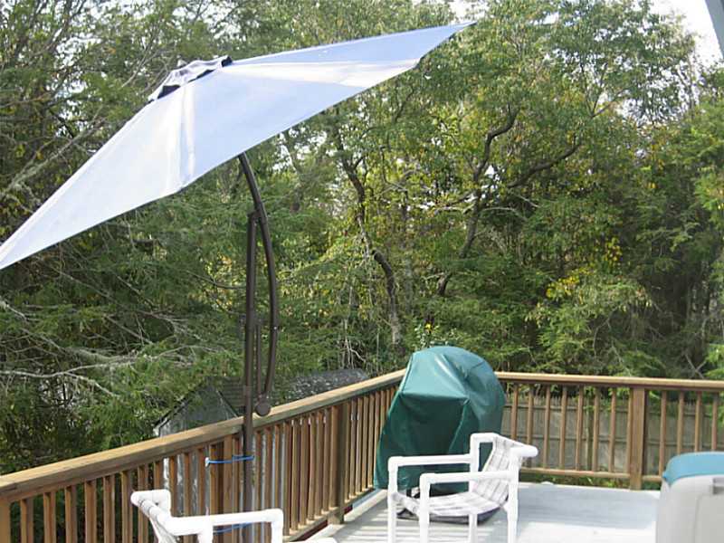 Patio/Deck. Plenty of sun on this large deck.
