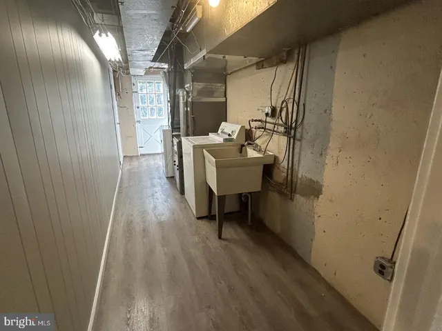 a front view of a building with many windows