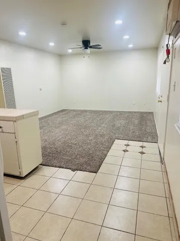 a room with storage and utility