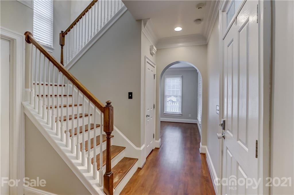 1178 Market Street Fort Mill, SC 29708 - Photo 8 of 47 a view of entryway with wooden floor and stairs