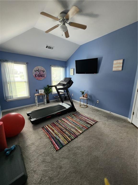 2520 Cobble Creek Lane Grayson, GA 30017 - Photo 98 of 114 a living room with furniture a window and a flat screen tv