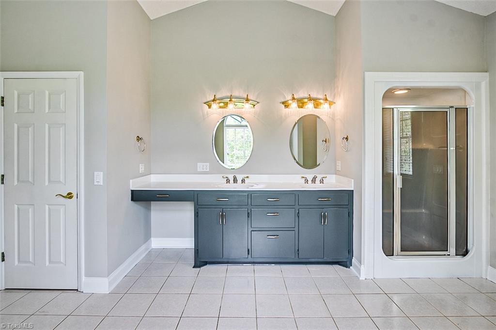 9015 Racine Road Pleasant Garden, NC 27313 - Photo 17 of 30 Master bath, double vanity & separate shower